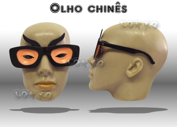 Óculos de festa olho chinês